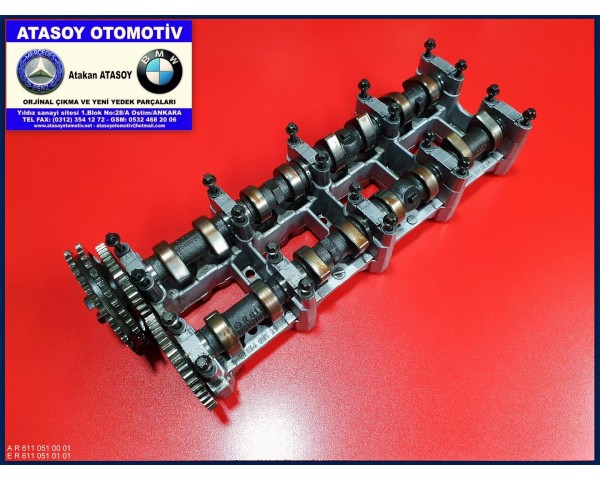 MERCEDES W639 VİTO EKSANTRİK MİLİ A R6110510001 6110510001 6110501801 6110500101 6460500200 E R6110510101 6110510101 6110502201 6110500601 6110502001 YATAK R6110160504 R6110160304 6110160504 6110160304 6110100436